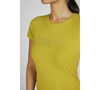 PIKEUR Selection T-Shirt mit Rundhals golden olive 40