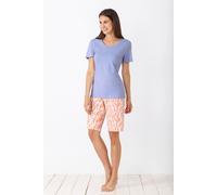 Damen Shorty-Schlafanzug, Klima-Komfort