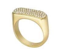 Damen Siegelring Heritage D-Link aus Edelstahl, IP Gold