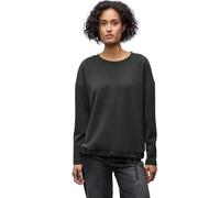 Street One Silk-Look Shirt Braun Größe 40