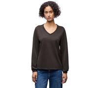 Street One Longsleeve in Braun - Größe 36 | Damen Tops