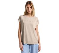 Street One Damen A323340 T-Shirt, Coastal Beige, 42