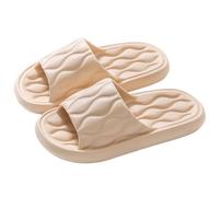 Damen Slide Sandalen Sale Slip auf Bequeme Leichte Sommer Slipper Unisex Weichen Sohlen Sommerschuhe Frauen Badeschuhe Sommer Garten Badelatschen rutschfest Plattform Für Innen und Outdoor Quick-Dry