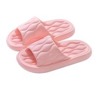 Damen Slide Sandalen Sale Slip auf Bequeme Leichte Sommer Slipper Unisex Weichen Sohlen Sommerschuhe Frauen Badeschuhe Sommer Garten Badelatschen rutschfest Plattform Für Innen und Outdoor Quick-Dry