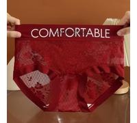 Damen Slip Baumwolle Nahtlos Mittelbund Atmungsaktiv Unterhose für weiß | For für ultra Thin Lace Seamless Underwear With Properties Women Triangle Pants