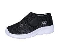 Damen Slip On Sneaker Breite FüßE Turnschuhe Atmungsaktive Bequem Diabetiker Schuhe Ohne SchnüRsenkel Leicht LäSsig Walkingschuhe Mesh Sportschuhe Freizeitschuhe