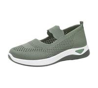 Damen Slip On Sneaker Memory Foam Walkingschuhe Sandalen Freizeitschuhe Loafers Nurse Schuhe Outdoor Turnschuhe Sportschuhe Gym Bequem Leichte Schuhe Atmungsaktiv