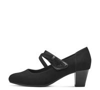 Jana Riemchenpumps für Damen, schwarz, Gr. 41 EU