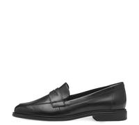 Tamaris Damen Klassische Ballerinas, Frauen Flats,TOUCHit-Fußbett,slip-ons,klassisch elegant,Ballerinen,Pumps,Halbschuhe,Slipper,BLACK LEATHER,39 EU