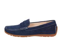 Sioux Damen Carmona-700 Mokassin, Indigo, 43 EU