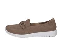 Caprice Damen Slipper MUD SUEDE – aus Leder, Braun, bequem – Gr. 40