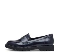 Damen-Slipper NAVY PATENT - Gr. - 38