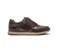 Damen-Sneaker 23613-46 aus Kunstleder, modische Schnürschuhe