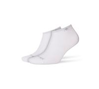 Burlington Damen-Sneakersocken Everyday, Baumwolle kurz, einfarbig, 2 Paar, Weiß, 36-41