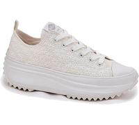 Damen Sneaker Mit Plateau Stickerei Lee Cooper LCW-25-31-3465L Weiß
