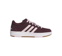 Sneaker ADIDAS SPORTSWEAR "HOOPS CLASSIC W", Damen, Gr. 37, rot (maroon, clear pink, amber gum), Synthetik, Schuhe Sneaker (38330063-37) maroon, clear pink, amber gum