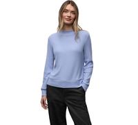 Street One Frauen Softes Turtleneck Shirt in Blau, Gr: 38