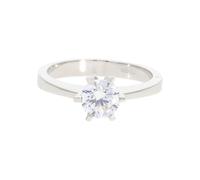 Damen Solitär Ring 925 Silber Zirkonia JL10-07-3712