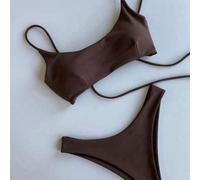 Damen Sommer High-End minimalistisch geschnittener Luxus Bikini Set, der einen neuen Standard für elegante und exquisite Bademode setzt. Einteiler Bad