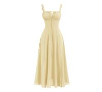 Damen Sommer Sexy Ärmellos Spaghettiträger Boho Blumen Lang Kleid Sommerkleid mit Blumenmuster Damen Ärmellos Korsett Spaghetti-Träger Länge Kleid Schlitz Elegant Boho Trägerkleid Freizeitkleider