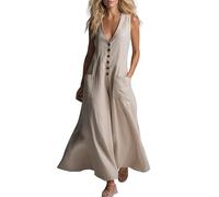 Damen Sommerkleid Elegant Halbarm Hemdkleid Party Kleider Freizeitkleider Einfarbig Midikleid Casual A Linien Kurzes Kleid,Dress Summer,Weich/atmungsaktiv
