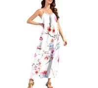 Damen Sommerkleid Elegant Halbarm Hemdkleid Party Kleider Freizeitkleider Einfarbig Midikleid Casual A Linien Kurzes Kleid,Boho-Kleid,Elegant-Retro