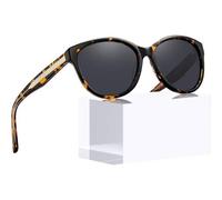 Damen Sonnenbrille Katzenaugen Polarisierte UV400 Schildpatt Acetat