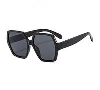 HPIRME Damen-Sonnenbrille mit großem Rahmen, unregelmäßige Brille, Schatten, weiblicher Augenschutz, vielseitig, 1, Einheitsgröße