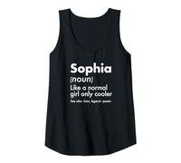 Damen Sophia Like A Normal Girl Only Cooler Queen Vorname Tank Top