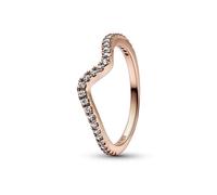 Damen Sparkling Wave Ring 182539C01-54 54