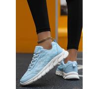 Damen Star Lace Mesh Sneaker Atmungsaktiv Leichte Schnürer Walkingschuhe Komfort Casual Laufschuhe
