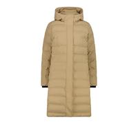 Damen Steppjacke mit Kapuze und Reißverschluss CMP Beige M