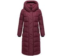 Steppmantel NAVAHOO "Engelsfeder XIV", Damen, Gr. S (36), rot (weinrot), Obermaterial: 100% Polyester, Innenfutter: 100% Polyester, Wattierung: 100% Polyester, Ärmelfutter: 100% Polyester, gerade knie