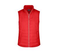 Damen Steppweste "JN1135" - James & Nicholson Red S