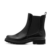 Tamaris Damen Chelsea Boots – TOUCHit-Fußbett – Schwarz Größe 37