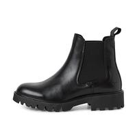 Chelseaboots TAMARIS, Damen, Gr. 40, schwarz, Leder, klassisch, Schuhe (52183412-40) schwarz
