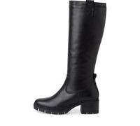 Damen-Stiefel BLACK LEATHER - Gr. - 37