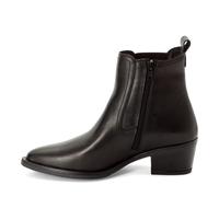 Damen-Stiefel BLACK LEATHER - Gr. - 37
