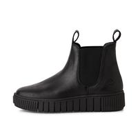 Damen-Stiefel BLACK LEATHER - Gr. - 39