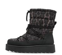 Damen-Stiefel BLACK/LEOPARD - Gr. - 36