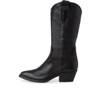 Damen-Stiefel BLACK NUBUC - Gr. - 38