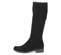 Caprice Damen Stiefel 9-25512-41 Stretch-Schaftstiefel kniehoch vegan schwarz Größe 38