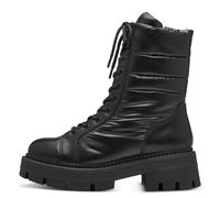 Tamaris Damen Chelsea Leder Blockabsatz bequem; BLACK, EU 38