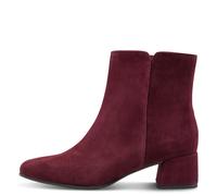 Marco Tozzi Stiefelette Veloursleder Dunkelrot Warmfutter - 39
