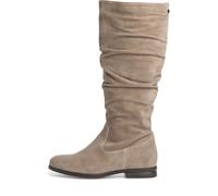 Stiefel TAMARIS Gr. 36, Normalschaft, grau (taupe) Damen Schuhe (87931265-36) taupe