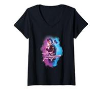 Damen Stranger Things Steve Harrington Immer Der Babysitter T-Shirt mit V-Ausschnitt