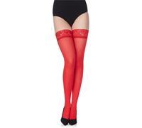 Damen Strümpfe halterlose MS-791 Rot-791 XS-S XS-S Rot-791