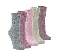 Damen Super dicke Wollsocken Wintersocken, warme weiche dicke Kuschelsocken Damensocken Thermosocken Funktionssocken, Damen 35-40 wiederverwendbar, m