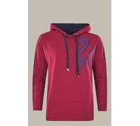 Damen Sweat-Hoody mit Zierstepp