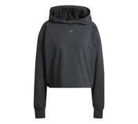 Damen-Sweatshirt mit Kapuze und Hinterlüftung adidas Power Schwarz S